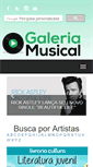 Mobile Screenshot of galeriamusical.com.br